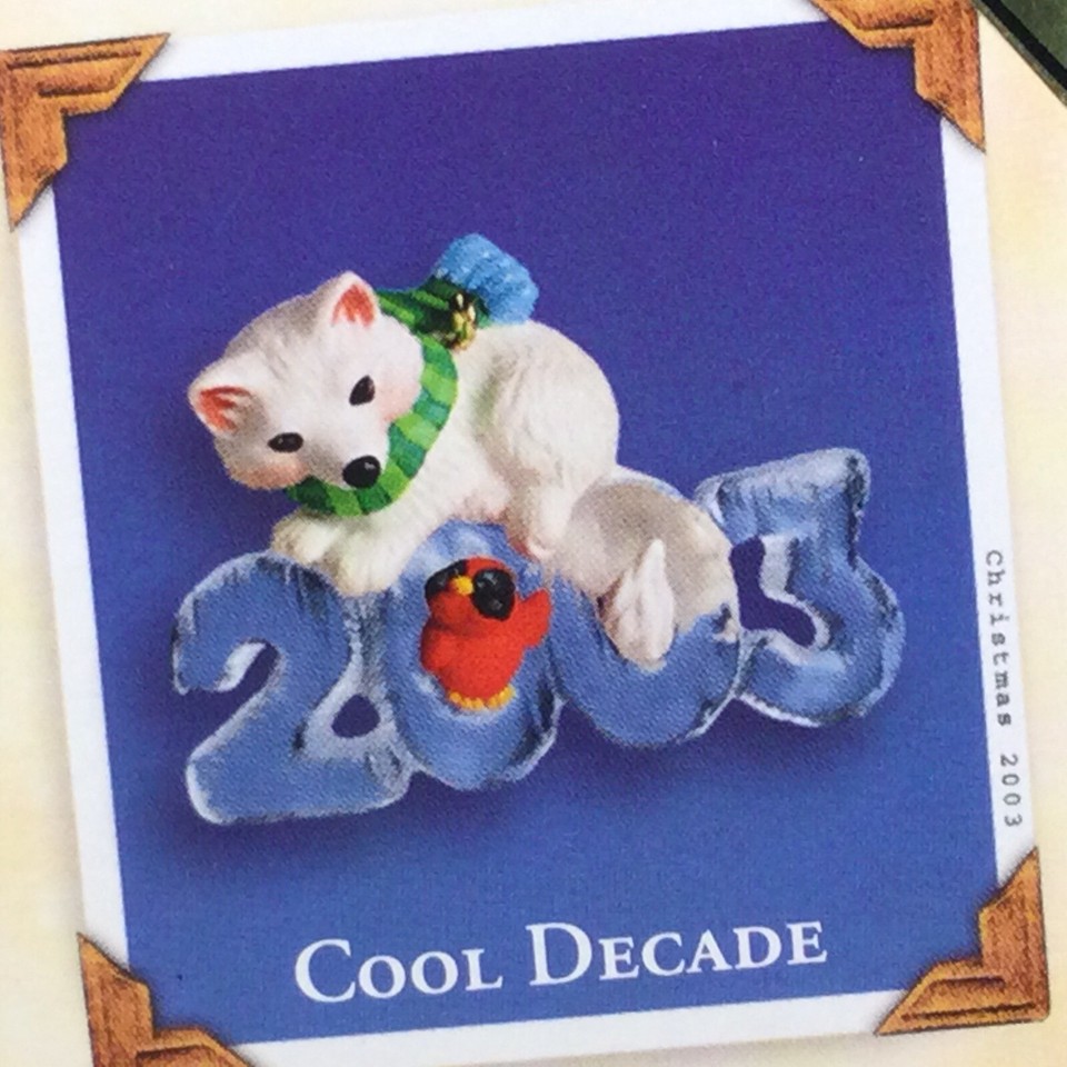 Hallmark Keepsake Ornament 2003 Cool Decade Collector's Series eBay