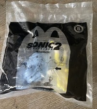 2022 McDonald's Happy Meal Toy Sonic The Hedgehog 2 - Toy 8 Super Sonic RARE