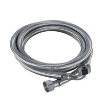 Flexible Tap Connector 1/2" BSP x 1/2" BSP Elbow Lengths (200mm to 2000mm)
