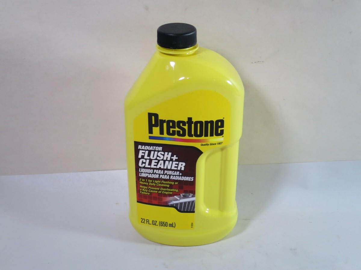 Prestone AS105Y Radiator Flush + Cleaner 22oz. | eBay