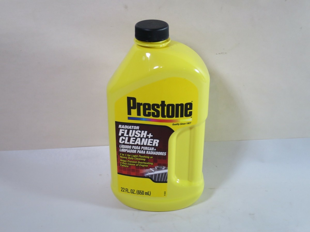 Prestone Radiator Flush & Cleaner - 22 fl oz bottle