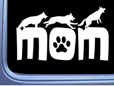 German Shepherd Mom Sticker Decal OS 192 8'' Decal dog Schutzhund 