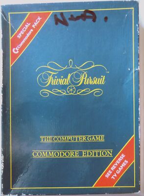 69530 Trivial Pursuit Commodore Edition plus 4 weitere Spiele - Commodore 64 (1988)