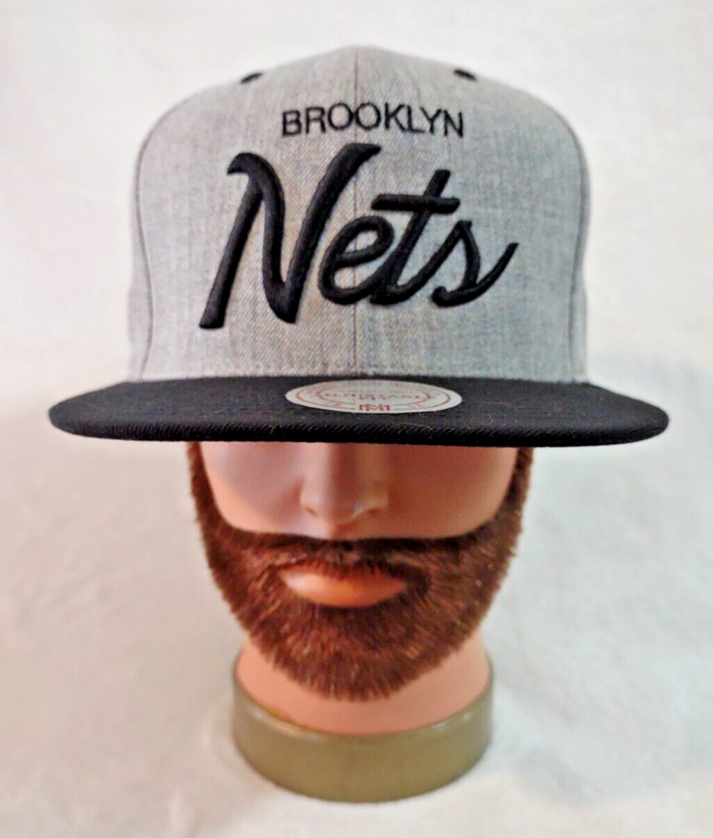 Brooklyn Nets Ball Cap Hat Mitchell Ness Buckle Back OSFM NWT