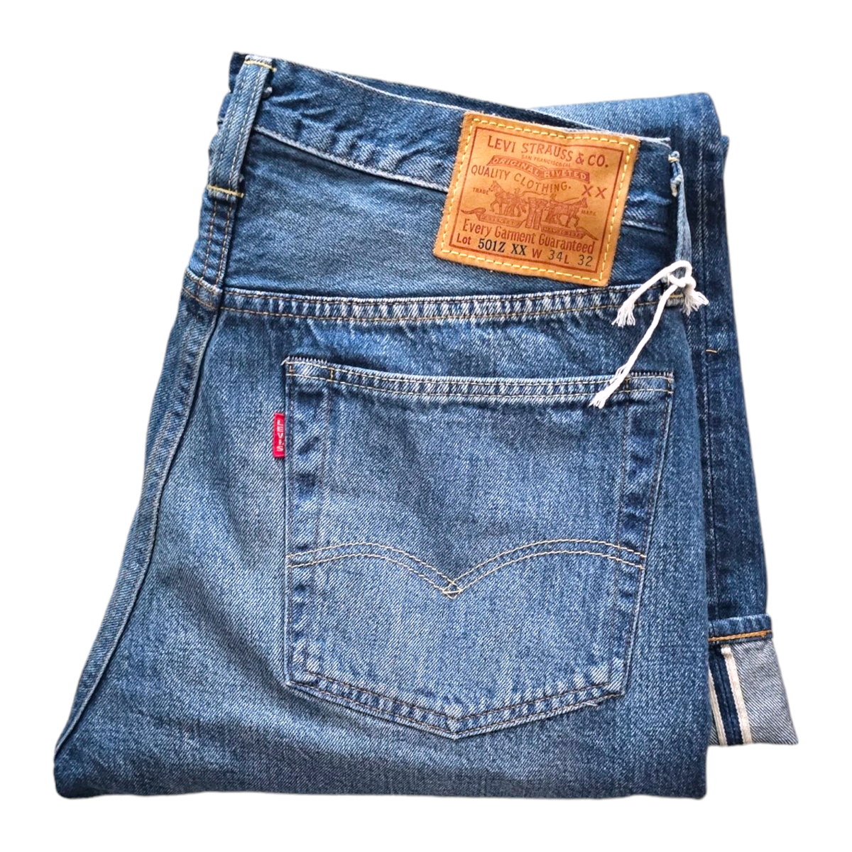 リーバイス　501 ビックE vintage New LVC Levi's Vintage Clothing 1954 501 Selvedge Big E FW22 Made
