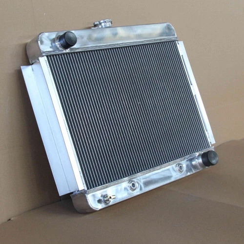 3 filas para Dodge Ram Charger Chevrolet Nova 1966-1979 radiador de aluminio 6267 AT Foto 4 de 4