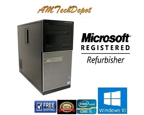 Dell Optiplex 7010 Core i5 3.2Ghz 16GB Win10 Pro 64-BIT 2 TB HDD W/Dual Display - Image 2 of 4