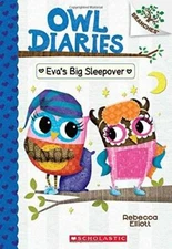Eva's Big Sleepover: A Branches Book (Owl Diaries #9) - Paperback - VERY GOOD