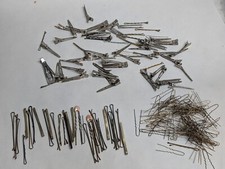 USED  Vintage Metal Bobby Pins Metal Bobbie Pin Lot Hair Clips 2" - 3  