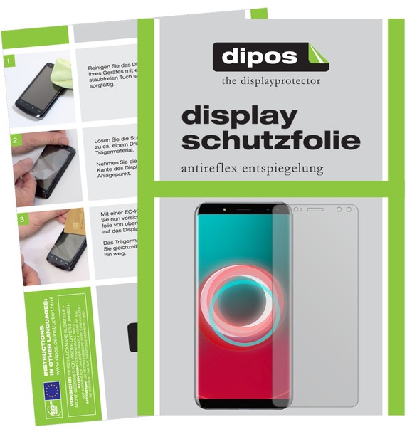 6X Schutzfolie FüR Ulefone Power 3S Matt Displayschutzfolie Folie Display Schutz-image