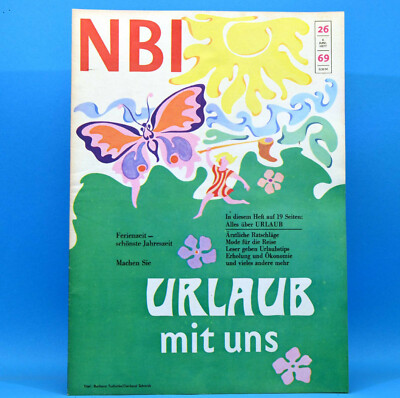 DDR NBI 26 1969 Rennsteig Akt Joliot-Curie Urlaub Damaskus Mode 18