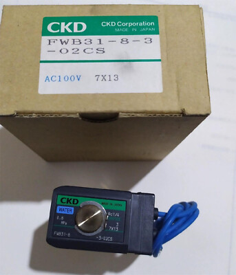 CKD    FWB31-8-3-02CS   AC100V   0.8MPa  new in open box . DHL