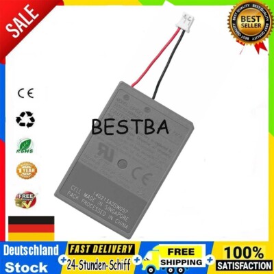 Akku ersetzt Sony Lip1522, CUH-ZCT2, CUH-ZCT2U, KCR1410 1000mAh 3,65V Li-Ion