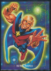 1992 Marvel Masterpieces Trading Card 72 Quasar Ebay