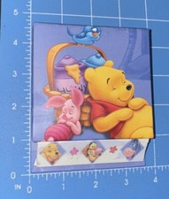 Disney Winnie The Pooh Compact Note Pad Booklet Notes Stationery 145 Pgs