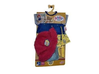 ZAPF Creation Puppenzubehör BABY born Bär Angler-Outfit | 43 cm | NEU & OVP