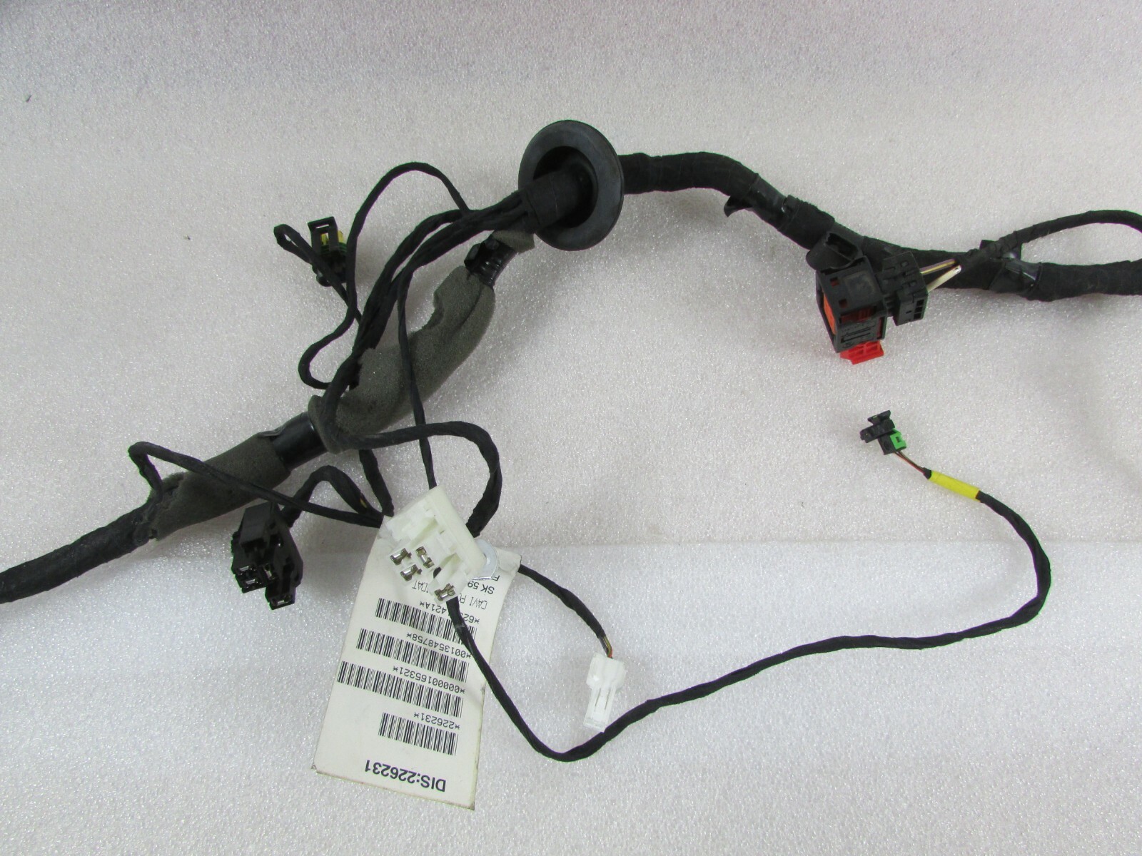 Ferrari 599 GTB, LH, Left Door Harness, Used, P/N 226231