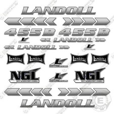 Fits Landoll 455B Decal Kit Traveling Axle Trailer - 7 YEAR OUTDOOR 3M VINYL!