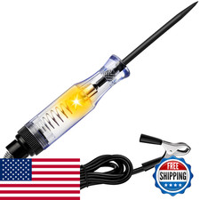 Feaoxyo Test Light Automotive Circuit Tester 6V-12V-24V Dc Car Electrical Test