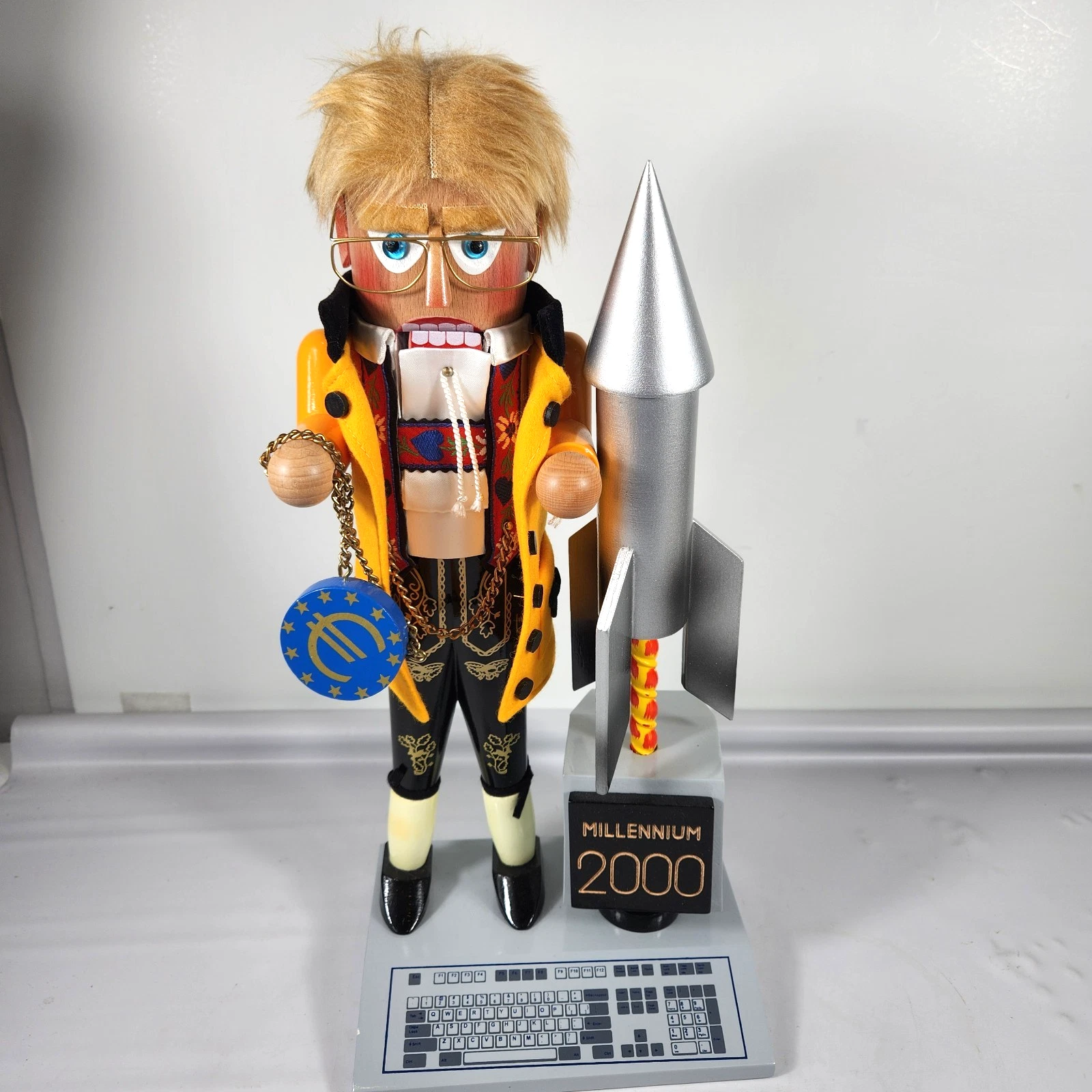 Steinback Millennium-Man Limited-Edition Nutcracker Germany Rare!
