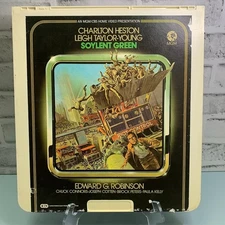 Vintage SOYLENT GREEN VideoDisc CED MGM CBS Home Video