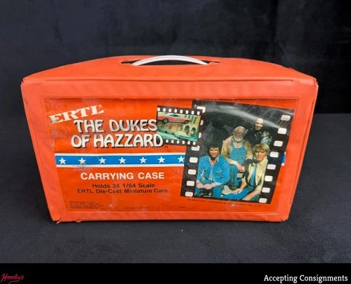 Vintage Original 1981 Hot Wheels ERTL The Dukes of Hazzard Car Carrying Case