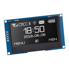 2.42 Inch 128x64 IIC I2C OLED Display Module SSD1309 Driver Screen White
