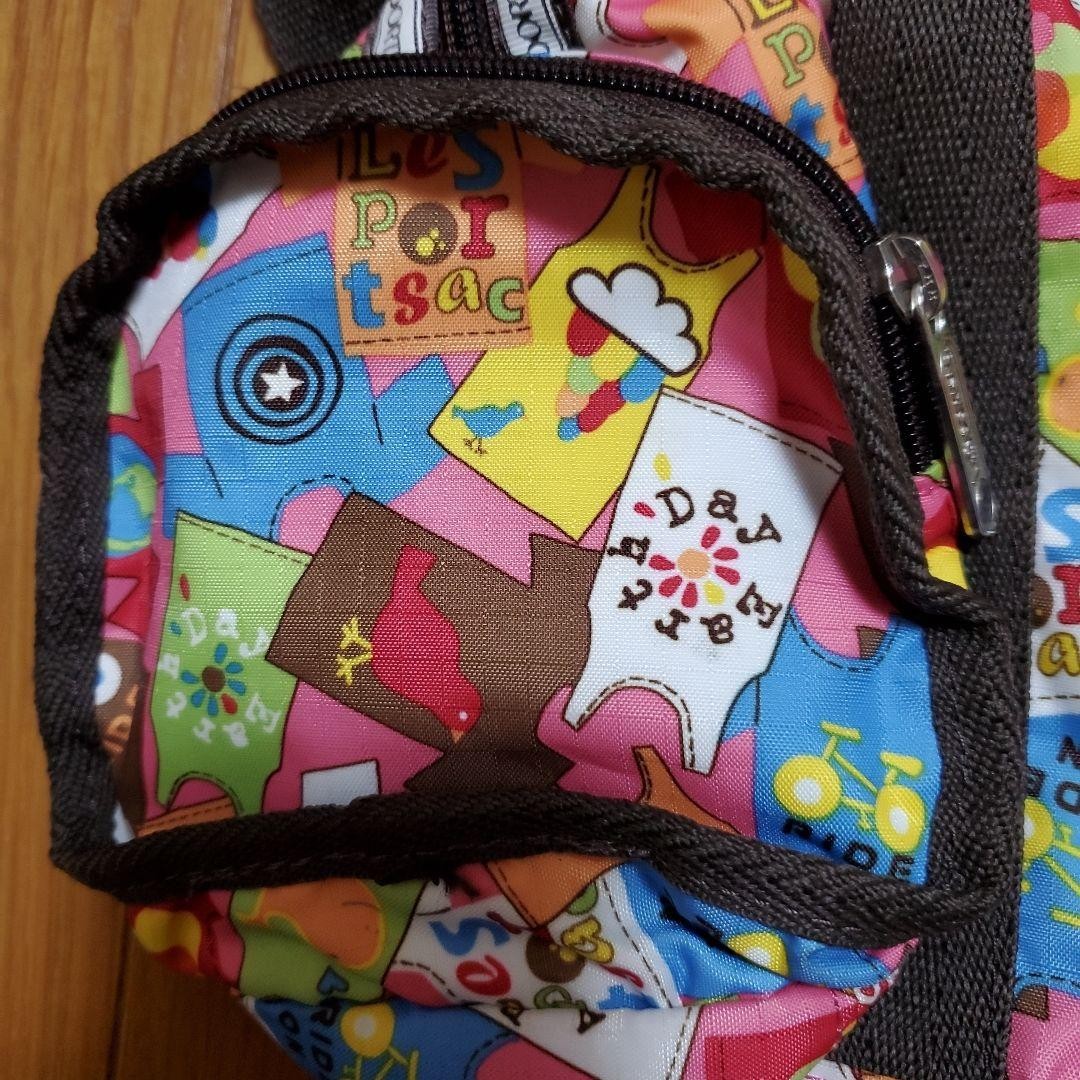 LeSportsac Mini Boston Bag Drum Can Shape T-Shirt Tank Top Pattern image 2