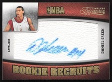 Danny Green Rookie Auto 2009-10 Panini Timeless Treasures Gold /10 #137