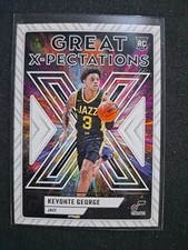 23-24 Panini Great X-Pectations Keyonte George Rookie RC Basketball Card Jazz