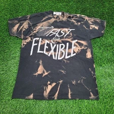 Vintage 80s Screen-Stars Shirt XL 24x30 Black Bleach