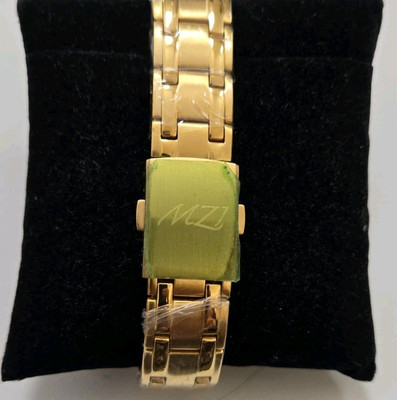 MZI Watch Co. Germany crystals Gold-tone 3 ATM Automatic Men's