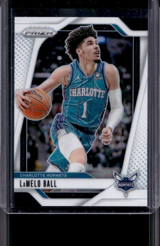 2024-25 Panini Prizm LaMelo Ball White #/175 Hornets