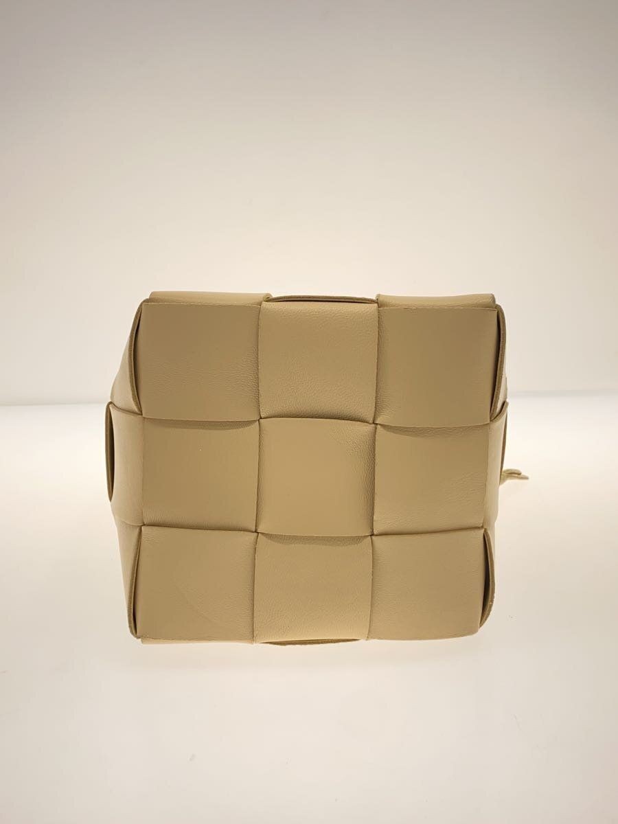 BOTTEGA VENETA Shoulder Bag Sheep Leather Cream Solid Used thumbnail 4