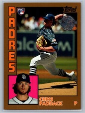 Chris Paddack 2019 Topps Update Rookie 1984 Topps Baseball Gold /50 #84-15