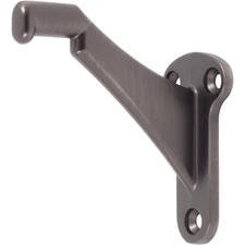 Heavy-Duty Handrail Bracket, Antique Nickel by Stone Harbor Hardware