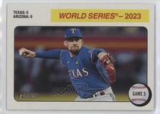 2024 Topps Heritage World Series Highlights White Border Nathan Eovaldi 1b9b