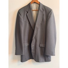 Vintage Sheplers American Original Gray Western Blazer 42L Made in USA