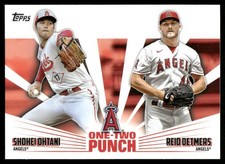 2023 Topps #12P-23 Shohei Ohtani / Reid Detmers One-Two Punch