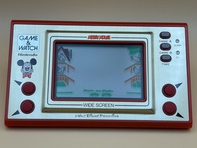 Nintendo Game & Watch MICKEY MOUSE MC-25 1981 Mint In Box