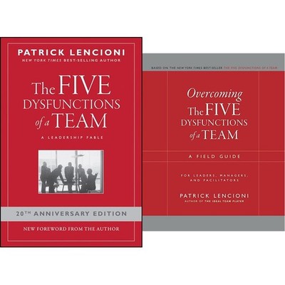 The Five Dysfunctions of a Team: A Leadership Fable HARDCOVER   2002 by Patri...