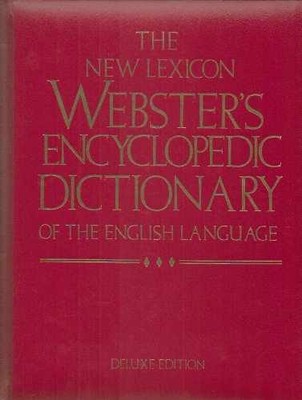 The New Lexicon Webster's Encyclopedic - Hardcover, by Websters - Very Good
