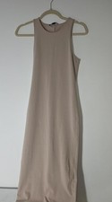 forever 21 dress Bodycon US Size S Maxi Tan/Oatmeal Colored NWT