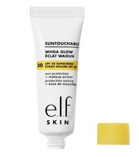 3 e.l.f. SKIN Suntouchable Whoa Glow SPF 30 Sunscreen Primer Mini, Sunbeam