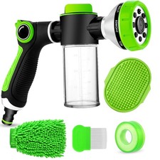 Upgrade Dog Washing Hose Attachment, Dog Shower Attachment with Soap Dispenser,