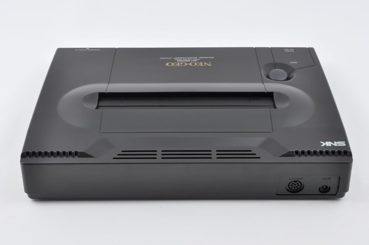 NEO GEO AES Console AES3-6 Full Recap, BIOS Socketed, RGB Bypass