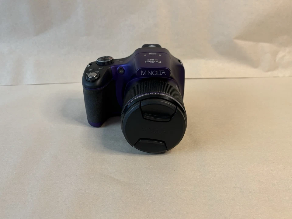 Minolta Pro Shot MN67Z 20MP FHD WiFi Digital Camera w/ 67x Optical Zoom - Purple - Image 2 of 4