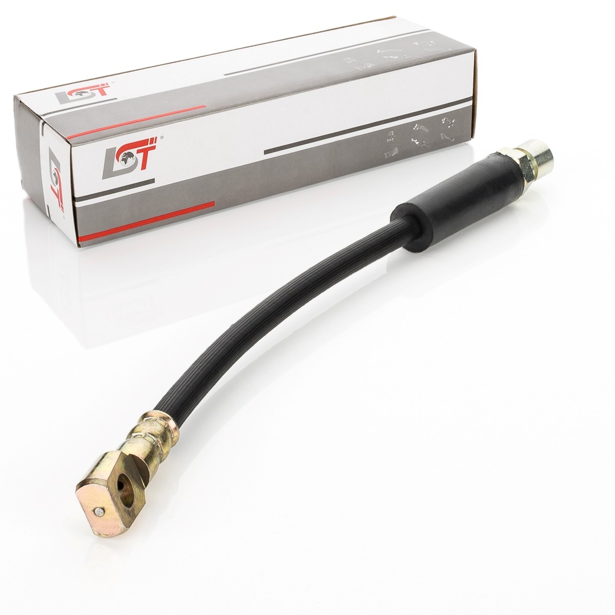1x Brake Hose Brake Line for OPEL CORSA A Front Axle - 310 mm