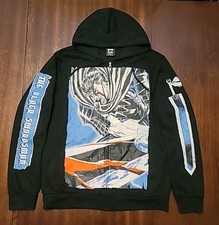 Berserk Crunchyroll The Black Swordsman Black Size XL Full Zip Hoodie Sleeve Hit