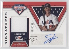 2019 USA Baseball Stars & Stripes Signatures 76/299 Trey Faltine Sammy Auto tj1